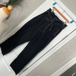 Abercrombie paper bag mom jean